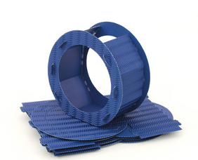 Lantern-shapes made of 3D corrugated board